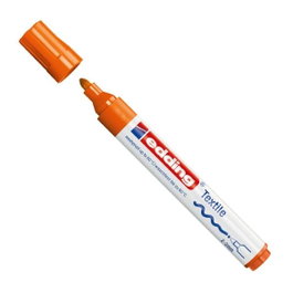 edding Textilmarker 2.0 Naranja 3.0 mm punta cónica