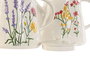 DKD Home Decor Tetera Shabby Flower 24 Porcelana Multicolor 900ml 14 x 16.5 x 22 cm (2 Unidades)