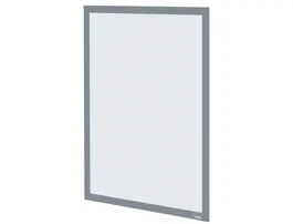 Nobo Marco Porta Anuncios Magnético Autoadhesivo DIN A3 Color Plata Pack 2 Unidades