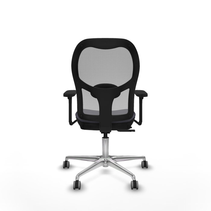 PIQUERAS Y CRESPO Silla de oficina Jorquera Gris con mecanismo Sincro/Traslack