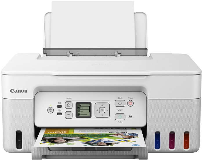Canon PIXMA G3470 MegaTank Multifunción Inyección Tinta Color A4 WiFi Blanco