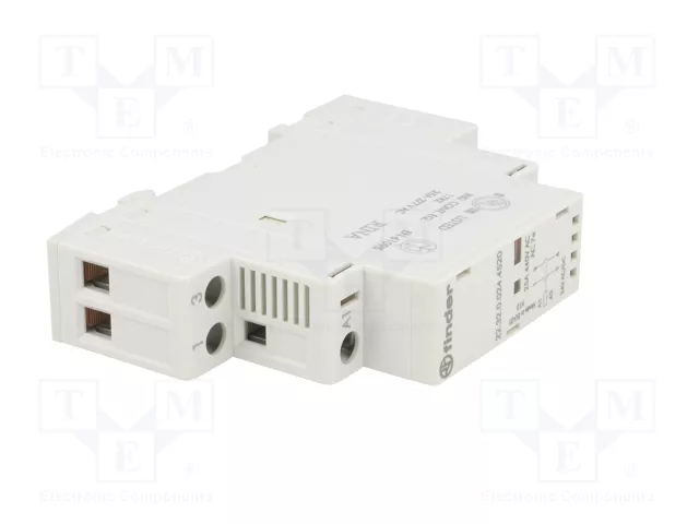 FINDER Contactor de instalación 2-polar 25A 24VAC/24VDC NC+NA
