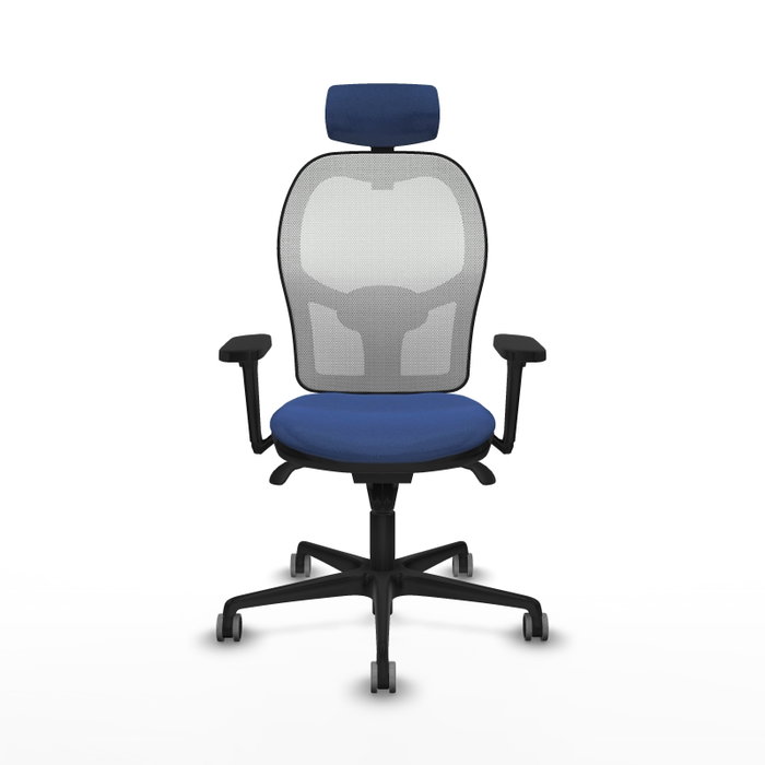 PIQUERAS Y CRESPO Silla de oficina Jorquera Azul Marino y Blanco PIQUERAS Y CRESPO Silla de oficina Jorquera Azul Marino y Blanco