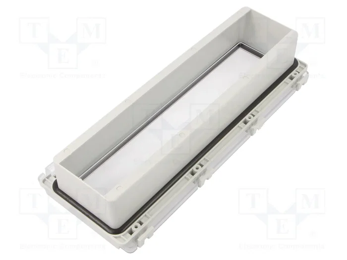 FIBOX Ventanilla de inspección de policarbonato 257x108x25mm IP65
