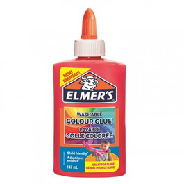 Elmer's 2109491 Pegamento Líquido en Botella Color Rosa Opaco 147 ml