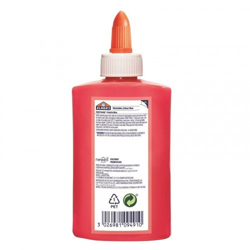 Elmer's 2109491 Pegamento Líquido en Botella Color Rosa Opaco 147 ml Elmer's 2109491 Pegamento Líquido en Botella Color Rosa Opaco 147 ml