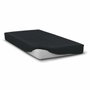 Home Linge Passion Sábana bajera ajustable Microfibra 140 x 190 cm Negro