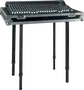 Quiklok Mesa Plegable XL para Teclado, Mezclador y Altavoz con Altura Ajustable (740-1180mm) - Carga Máxima 113.10 kg