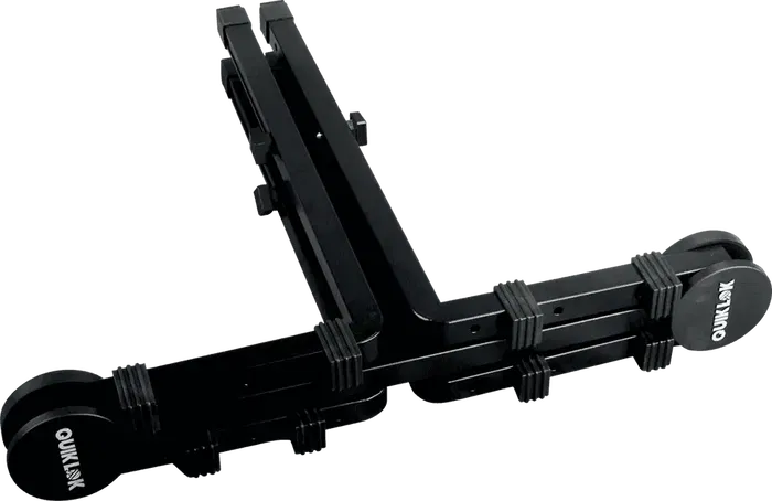 Quiklok Mesa Plegable XL para Teclado, Mezclador y Altavoz con Altura Ajustable (740-1180mm) - Carga Máxima 113.10 kg