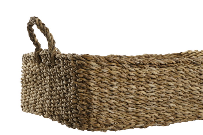 DKD Home Decor Set de 5 Cestas de Seagrass Natural DKD Home Decor Set de 5 Cestas de Seagrass Natural