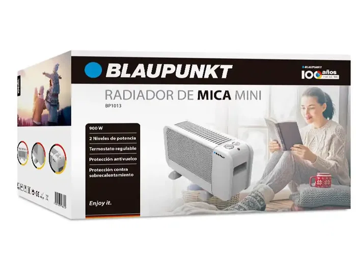 Blaupunkt Radiador de Mica Mini 900W