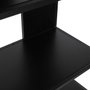 Versa Estantería de Metal Negro 160x80 cm - Estantería Industrial