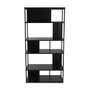 Versa Estantería de Metal Negro 160x80 cm - Estantería Industrial