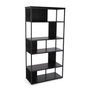 Versa Estantería de Metal Negro 160x80 cm - Estantería Industrial