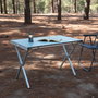 Aktive Mesa de camping plegable de aluminio antideslizante