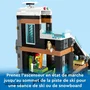 LEGO CITY 60366 El complejo de esquí y escalada, juguete de construcción modular para niños de los 7 años