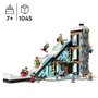 LEGO CITY 60366 El complejo de esquí y escalada, juguete de construcción modular para niños de los 7 años