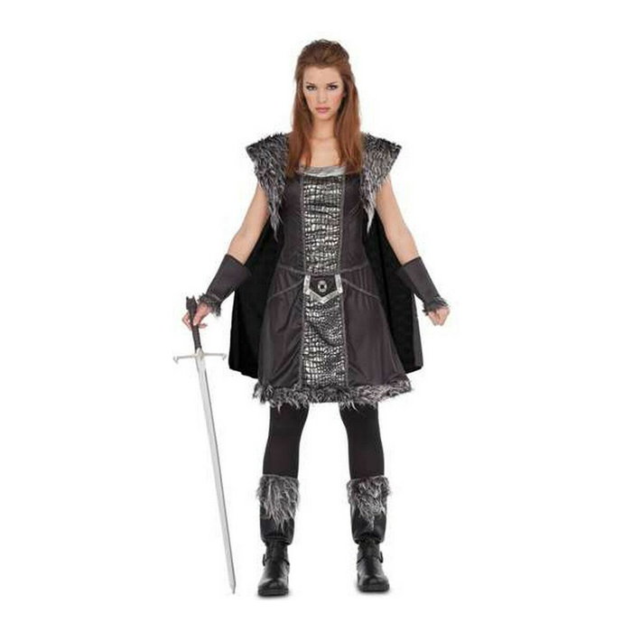 My Other Me Disfraz Guerrera Del Norte con Vestido, Capa, Brazaletes y Cubrebotas - XL My Other Me Disfraz Guerrera Del Norte con Vestido, Capa, Brazaletes y Cubrebotas - XL