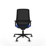 PIQUERAS Y CRESPO Silla de oficina Mardos Azul y Negro