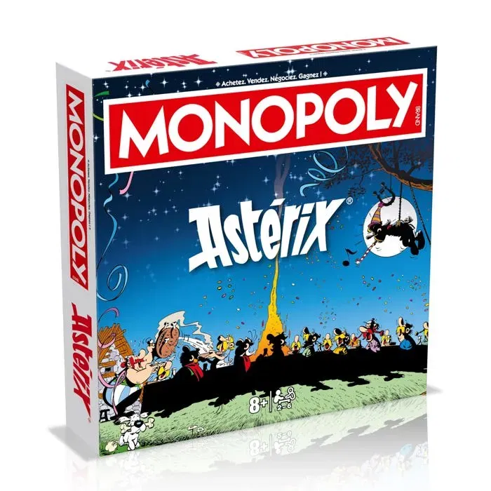 Winning Moves MONOPOLY Astérix WIN5036905061438 Juego de mesa A partir de 8 años Winning Moves MONOPOLY Astérix WIN5036905061438 Juego de mesa A partir de 8 años