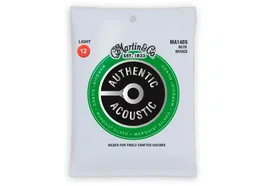 MARTIN Juego Acústica Authentic Silked Bronze 80/20 Light 12-54