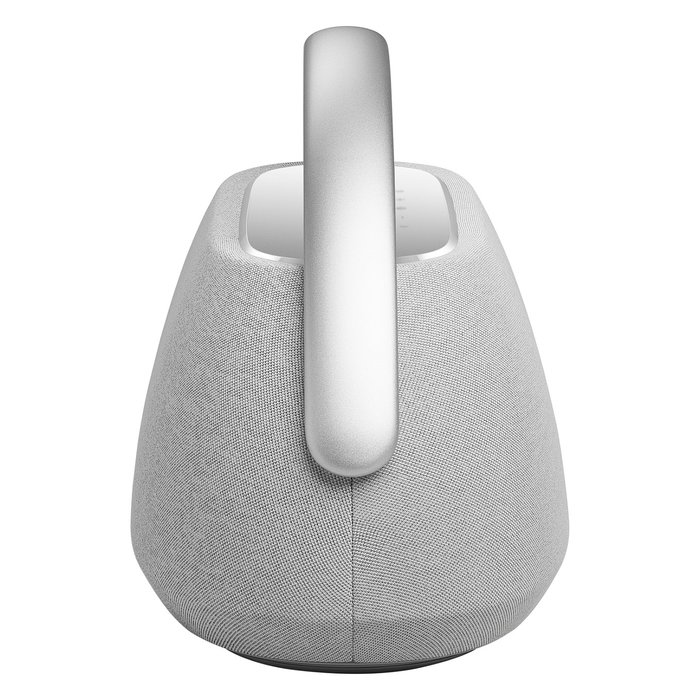 Harman Kardon Go + Play 3 Altavoz Portátil Bluetooth 5.2 de 3 vías, 160W, Batería Recargable, Color Gris/Plata