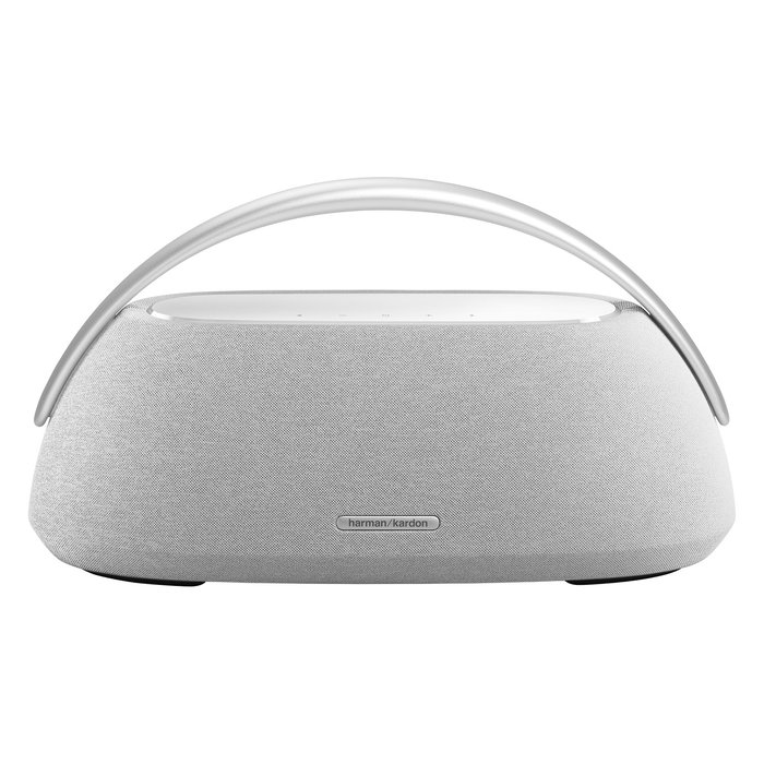 Harman Kardon Go + Play 3 Altavoz Portátil Bluetooth 5.2 de 3 vías, 160W, Batería Recargable, Color Gris/Plata