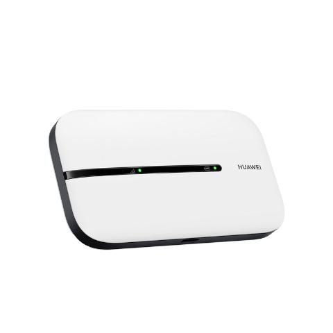 Huawei Router Móvil 4G LTE 150/50Mbps Wi-Fi (802.11 b/g/n) con Batería de Larga Duración 1500mAh (Hasta 6h) - Color Blanco