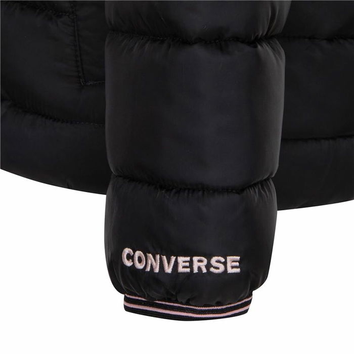 Chaqueta Infantil Converse Solid Mdwt Puffer Negro