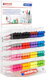 EDDING 4500 Rotuladores para Textil Surtidos, Pack de 96