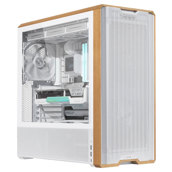 Lian Li Lancool 217 Wood Blanco Lian Li Lancool 217 Wood Blanco