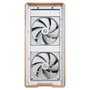 Lian Li Lancool 217 Wood Blanco con detalles en madera