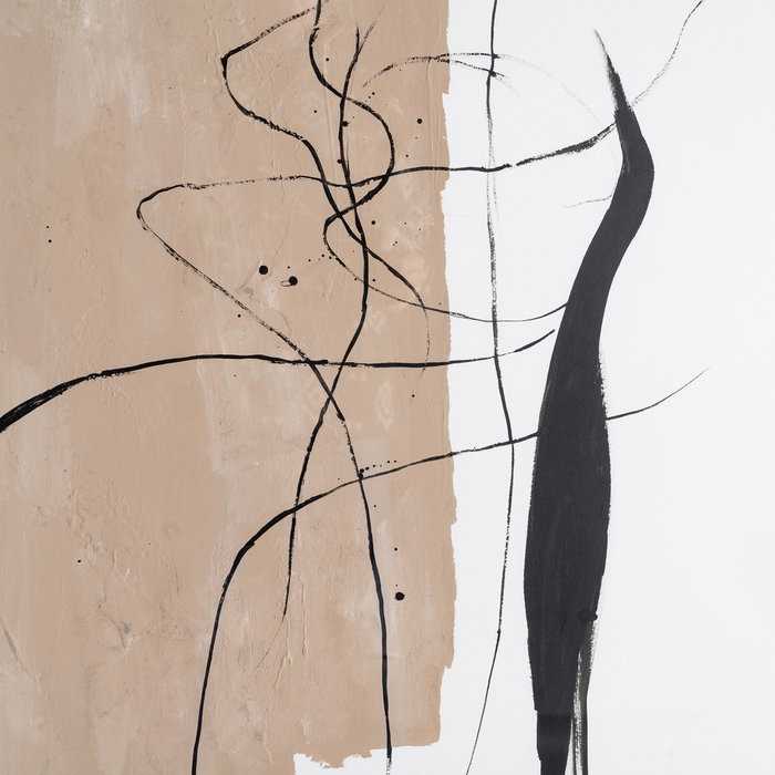 Cuadro Pintura Abstracto 2/M 86 X 108 cm (Set de 2)