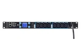 Eaton EMIH28 PDU con 8 salidas AC, 1U, Negro