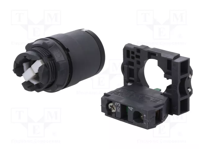 SCHNEIDER ELECTRIC Interruptor rotativo con llave Harmony XB5 de 2 posiciones, negro SCHNEIDER ELECTRIC Interruptor rotativo con llave Harmony XB5 de 2 posiciones, negro