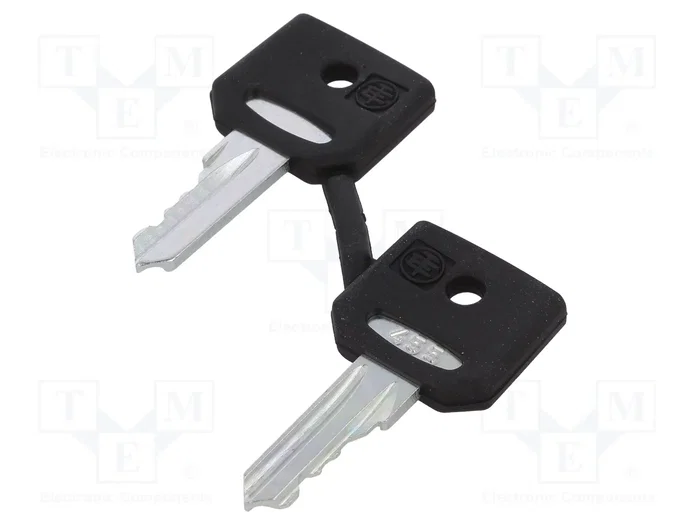 SCHNEIDER ELECTRIC Interruptor rotativo con llave Harmony XB5 de 2 posiciones, negro SCHNEIDER ELECTRIC Interruptor rotativo con llave Harmony XB5 de 2 posiciones, negro