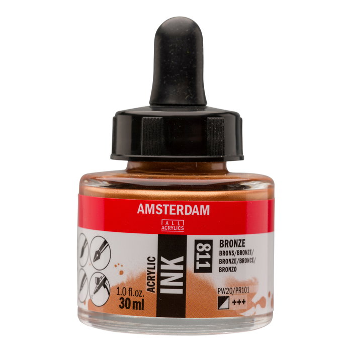 Amsterdam Tinta Acrílica Bronce 811 30 ml
