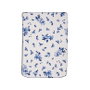 PocketBook Shell Flowers Cover para Verse y Verse Pro, Blanco/Azul