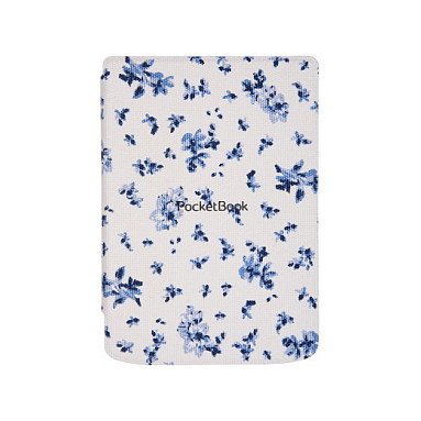PocketBook Shell Flowers Cover para Verse y Verse Pro, Blanco/Azul PocketBook Shell Flowers Cover para Verse y Verse Pro, Blanco/Azul