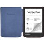 Pocketbook Funda Shell Series Flores Blanco y Azul para Verse y Verse Pro