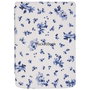 Pocketbook Funda Shell Series Flores Blanco y Azul para Verse y Verse Pro
