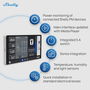 Panel de control Shelly WALL DISPLAY X2(SL)+BLUHT(IVO)