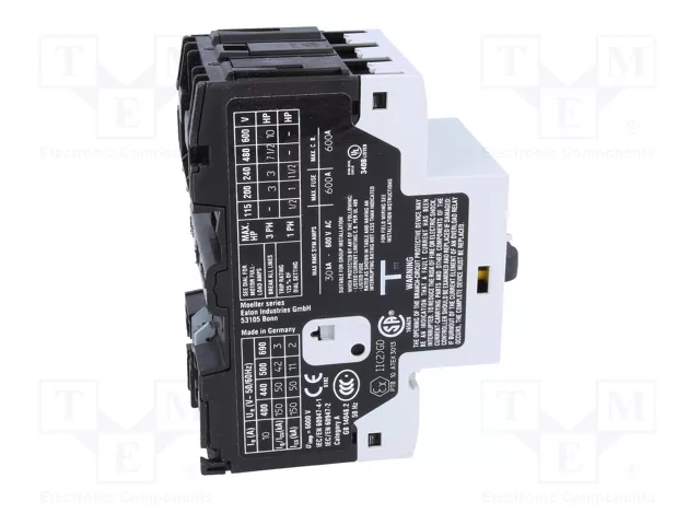 Eaton PKZM0-10 072739 Interruptor de protección de motor 3p Ir=6,3-10A Eaton PKZM0-10 072739 Interruptor de protección de motor 3p Ir=6,3-10A