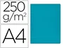 Gio Subcarpeta Simple de Cartulina Azul Intenso A4