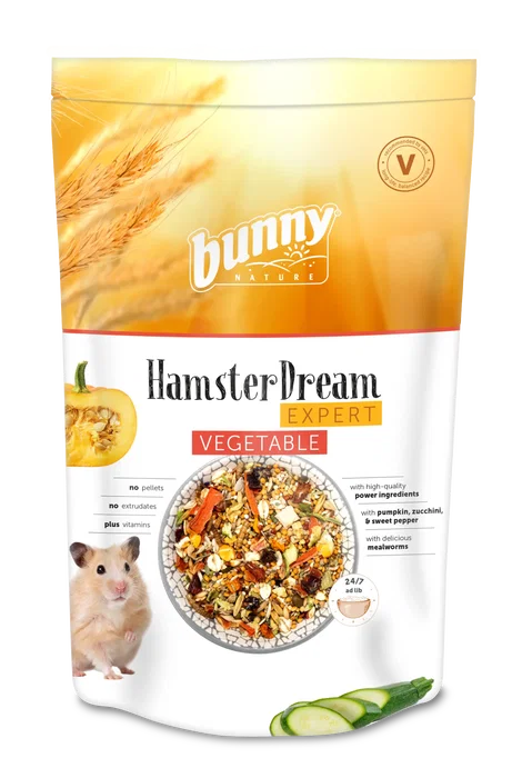 Bunny Nature Sueño Expert Hamster Vegetales 500 gr Alimento para Hámster Bunny Nature Sueño Expert Hamster Vegetales 500 gr Alimento para Hámster