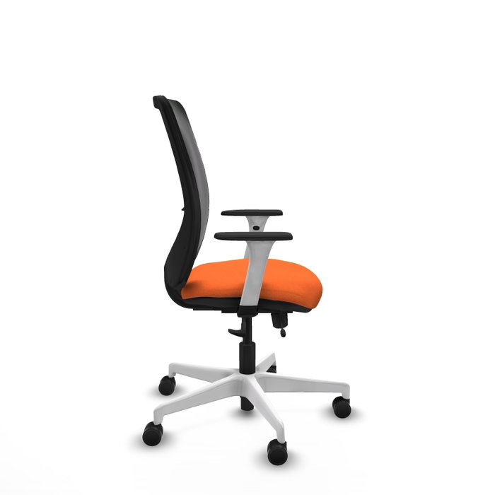 PIQUERAS Y CRESPO Silla de oficina Zulema Naranja y Negro PIQUERAS Y CRESPO Silla de oficina Zulema Naranja y Negro