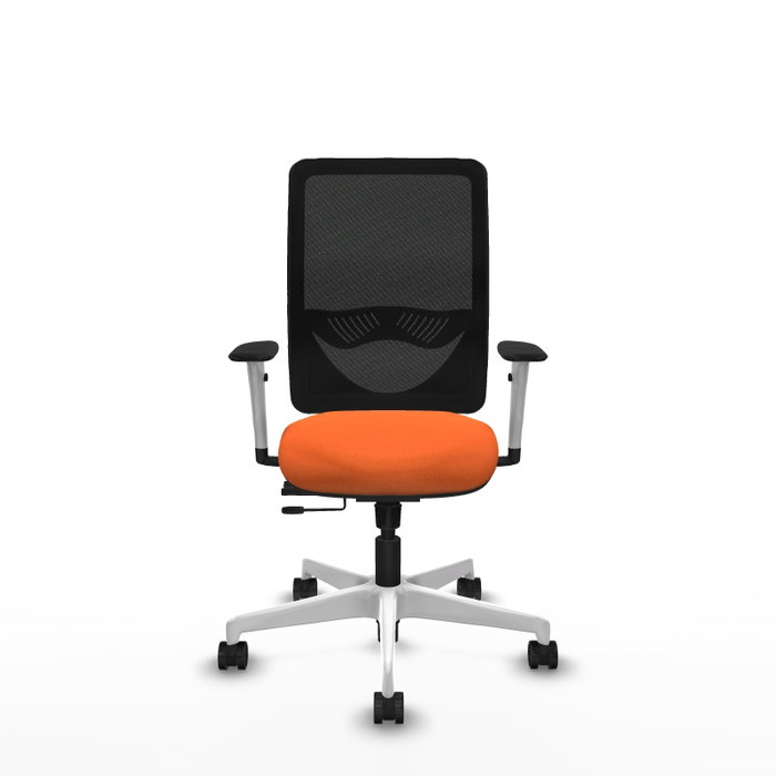 PIQUERAS Y CRESPO Silla de oficina Zulema Naranja y Negro PIQUERAS Y CRESPO Silla de oficina Zulema Naranja y Negro