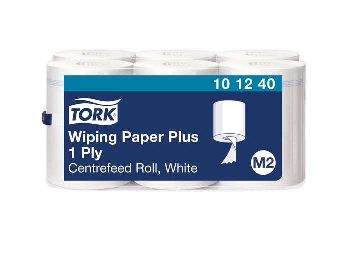 Tork Papel Secamanos Extra Ancho 2 Capas, 160 m, Pack de 6 Tork Papel Secamanos Extra Ancho 2 Capas, 160 m, Pack de 6