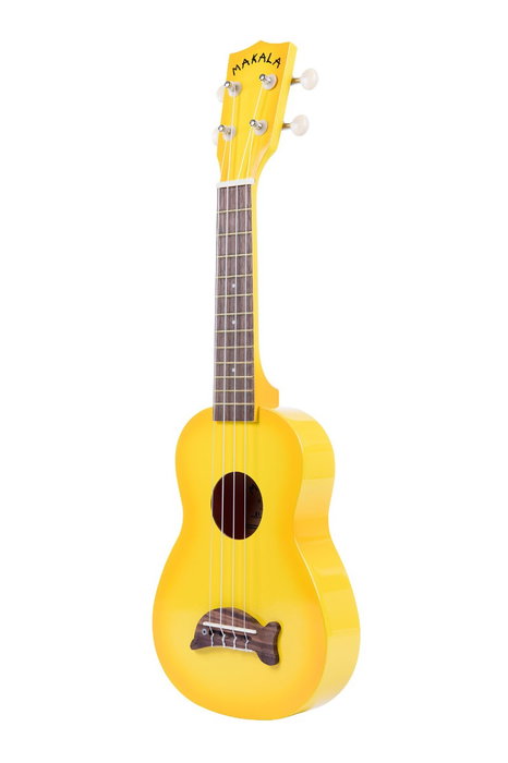 Ukelele Soprano Makala Amarillo Serie Delfín