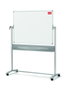 Nobo Pizarra Blanca Móvil Basic de Melamina 120x90 cm